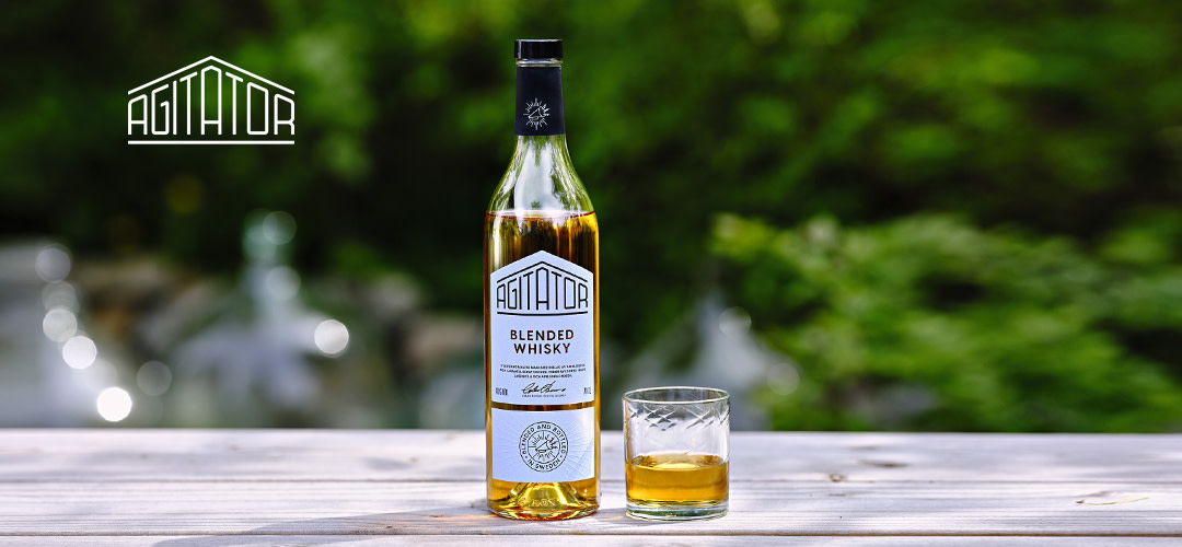 1 juni lanserar svenska Agitator Whiskymakare sin första Blended Whisky