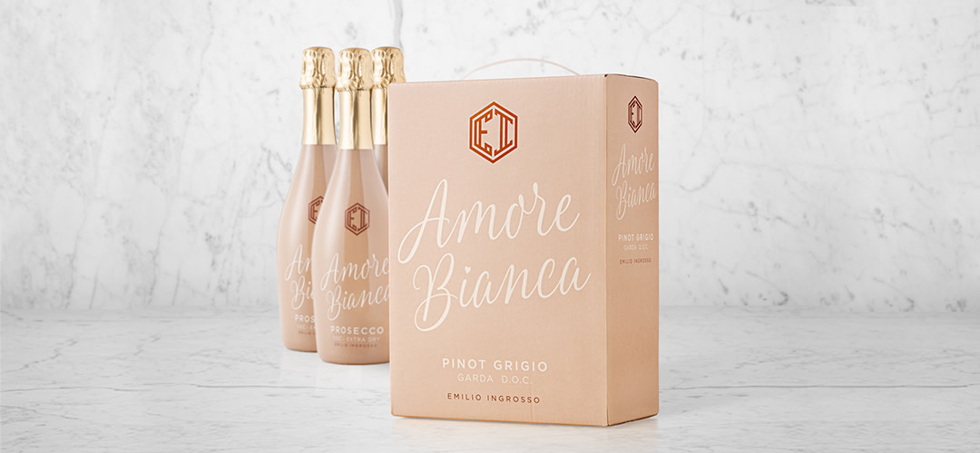 Krögarparet Åsa och Emilio Ingrosso lanserar Pinot Grigio på box – Amore Bianca Pinot Grigio