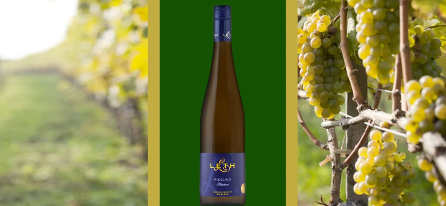 Nyhet - Weingut Leth Riesling Selection i alla butiker 1 september 99 kr