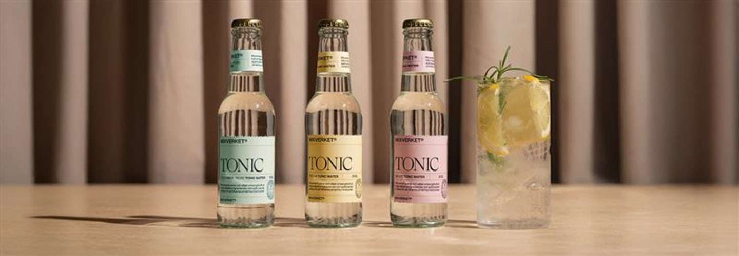 Mixverket presenterar tre nya tonics – smakrik innovation för alla drinkälskare