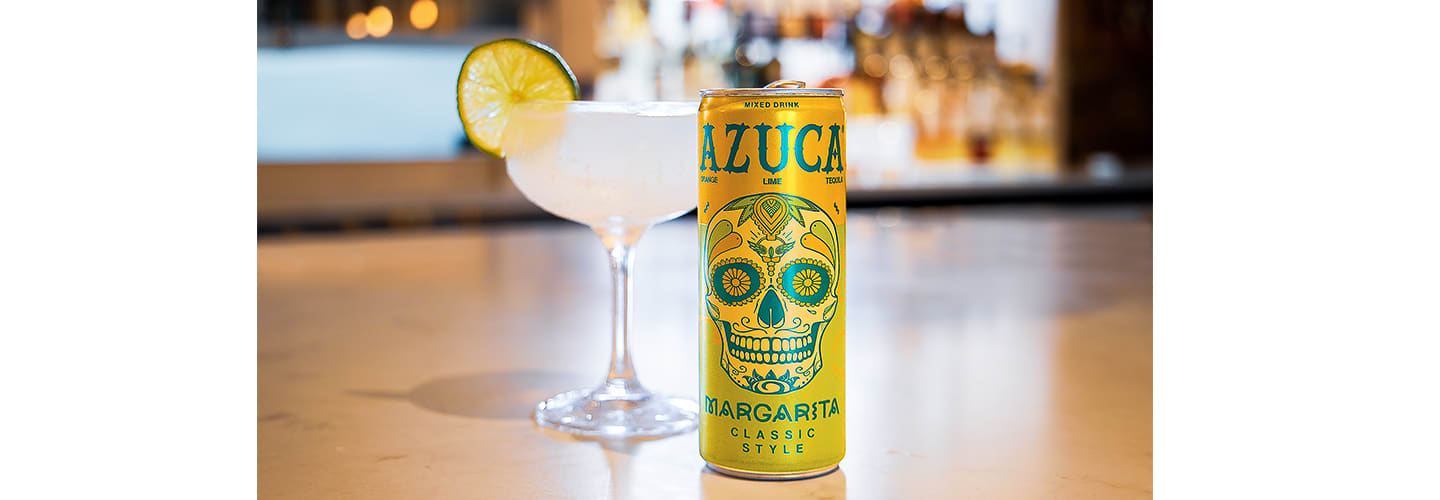 Azuca Margarita Classic Style – färdigblandad Margarita med äkta tequila