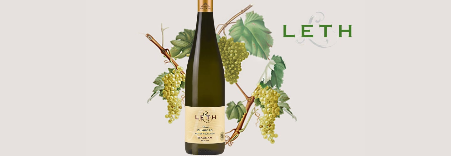 Weingut Leth lanserar exklusiv nyhet i det tillfälliga sortimentet - Leth Roter Veltliner Fumberg