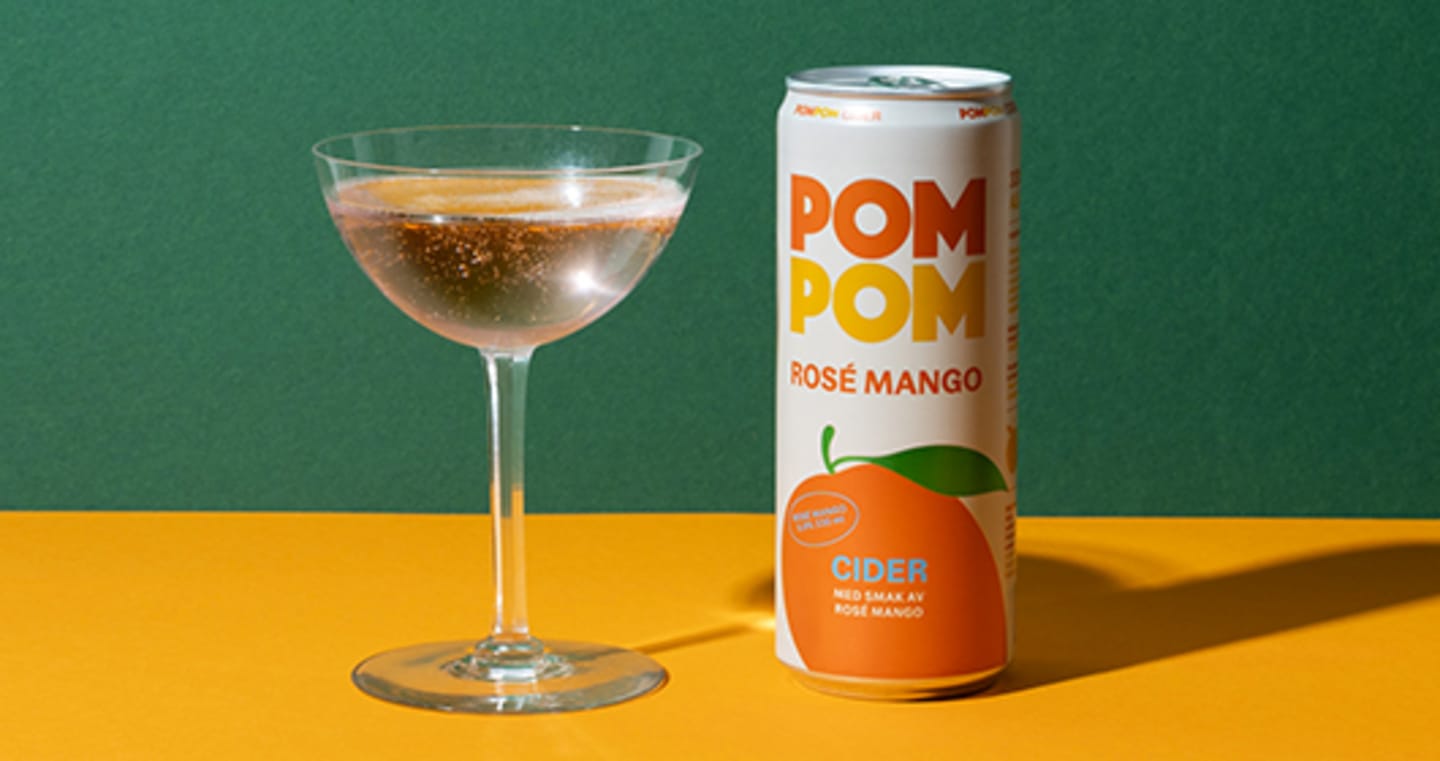 Upptäck PomPom cider – cider i tre smaker