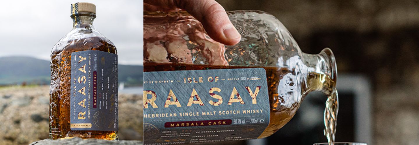 Isle of Raasay lanserar Marsala Cask Finish – en unik lansering där Skottland möter Sicilien