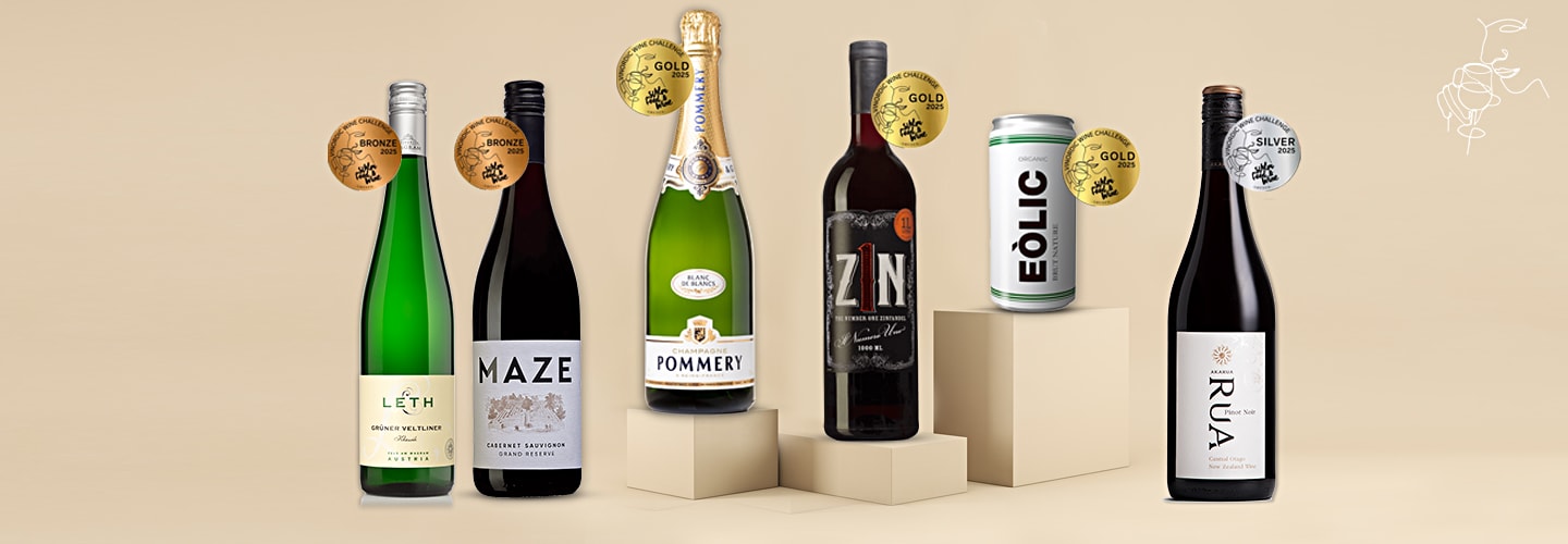 Medaljregn för våra viner på Vinordic Wine Challenge