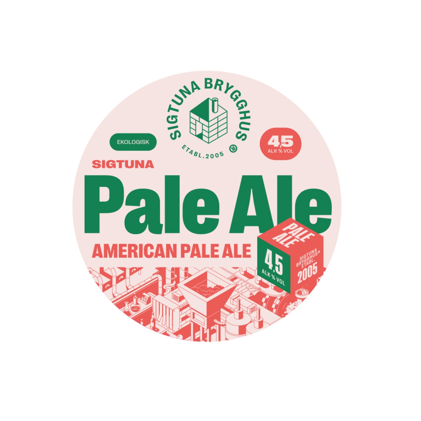 Sigtuna Pale Ale Organic Fat 30 L - Bild 1 av 1