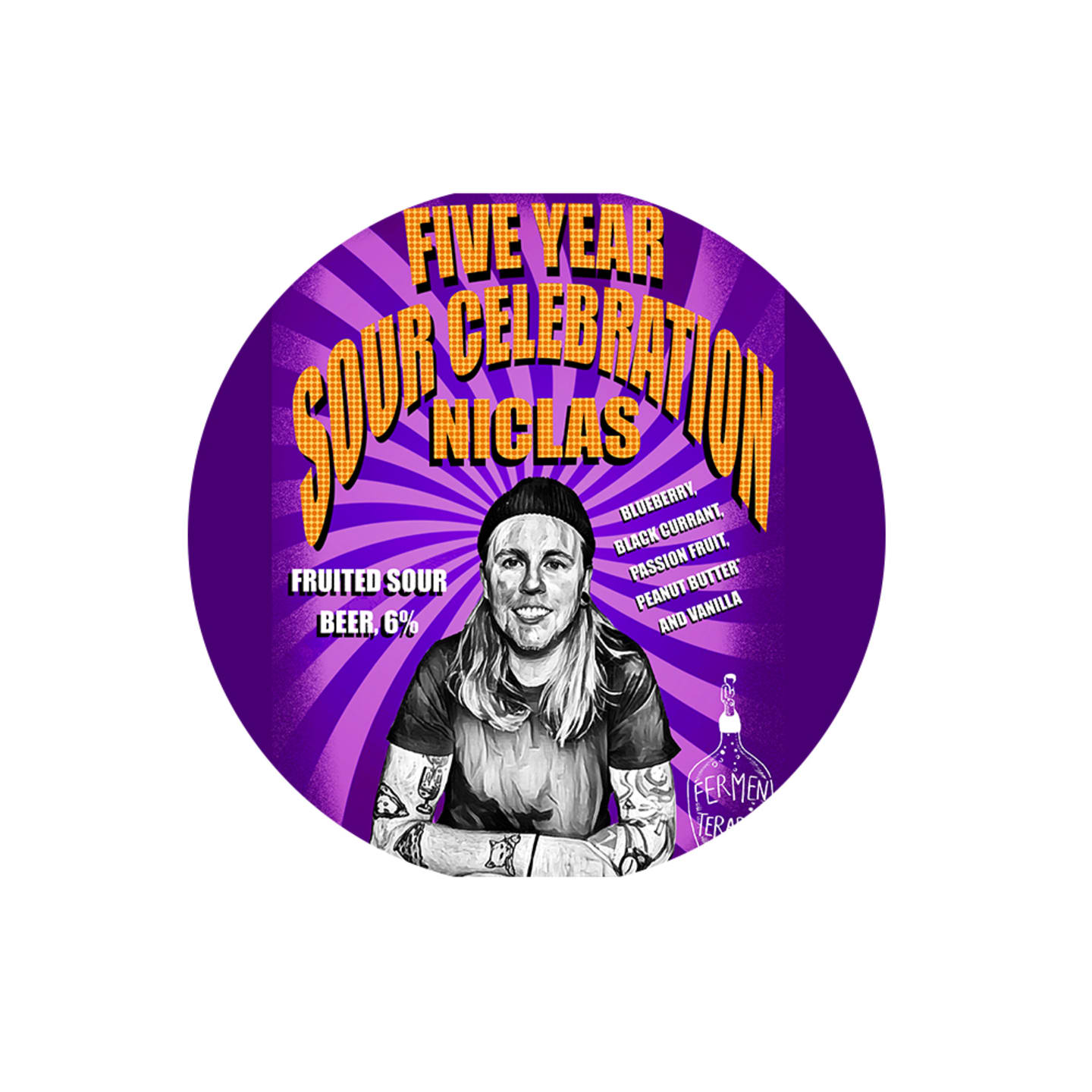Fermenterarna 5 Year Celebration Sour Niclas Keykeg 20 liter - Bild 1 av 1