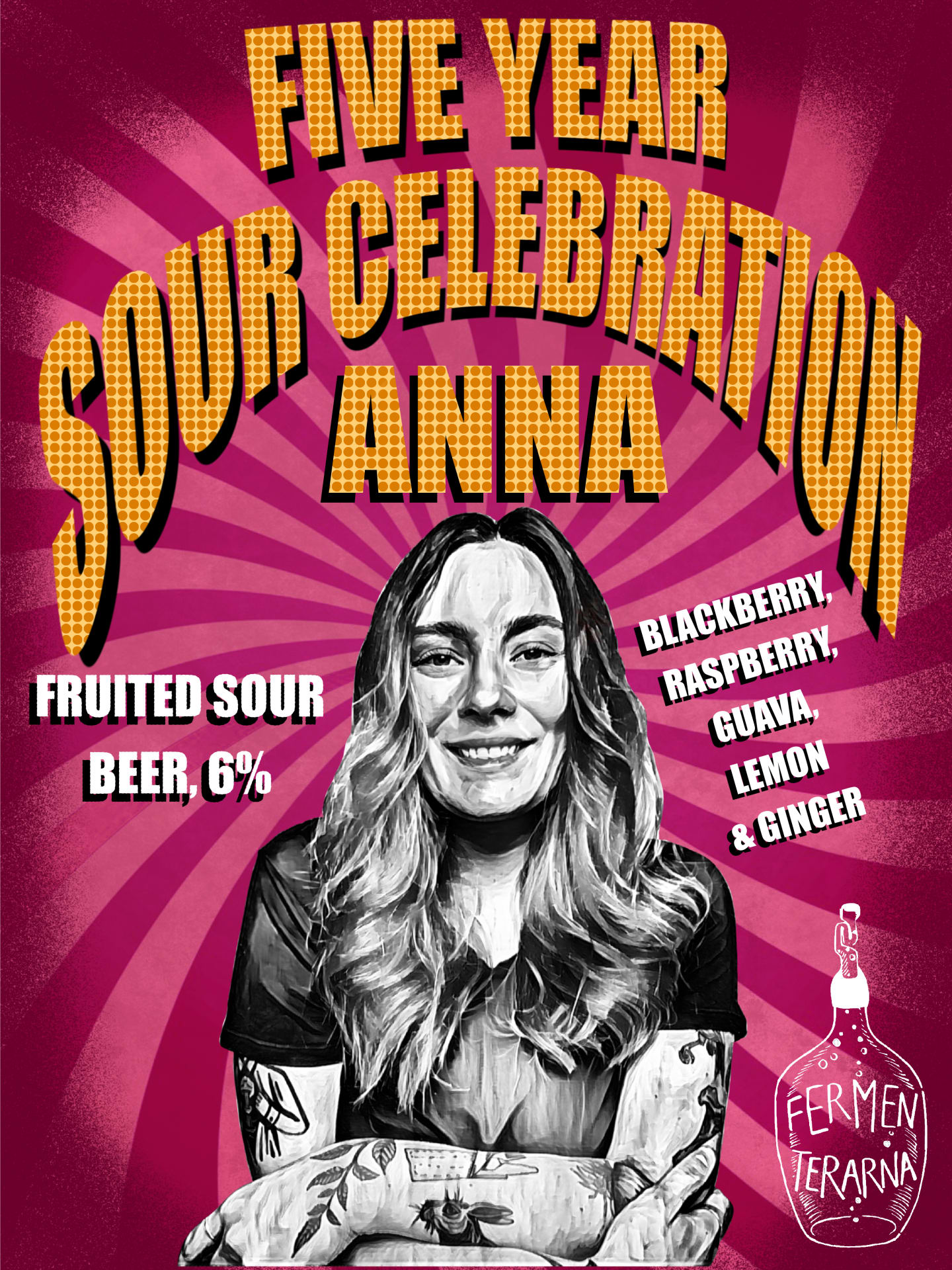 Fermenterarna 5 Year Celebration Sour Anna Keykeg 20 liter - Bild 1 av 1