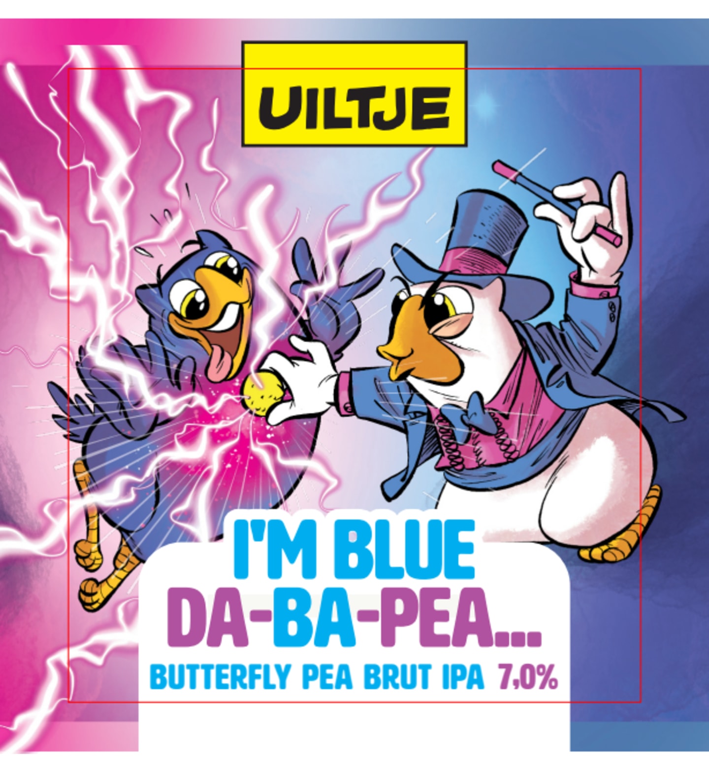 Uiltje I'm Blue Da-Be-Tea Keykeg 20 liter