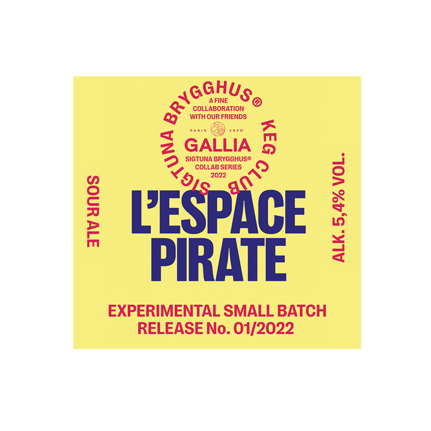 Sigtuna x Gallia L´espace Pirate Keykeg Club 30 liter - Bild 1 av 1