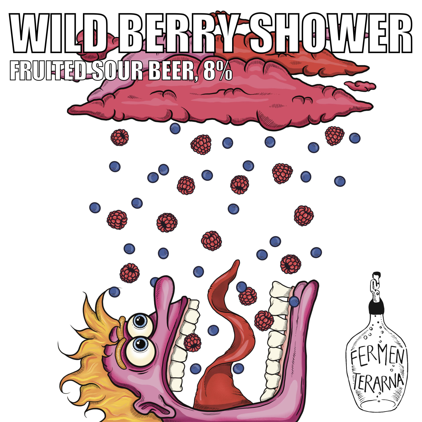 Fermenterarna Wild Berry Keykeg 20 L