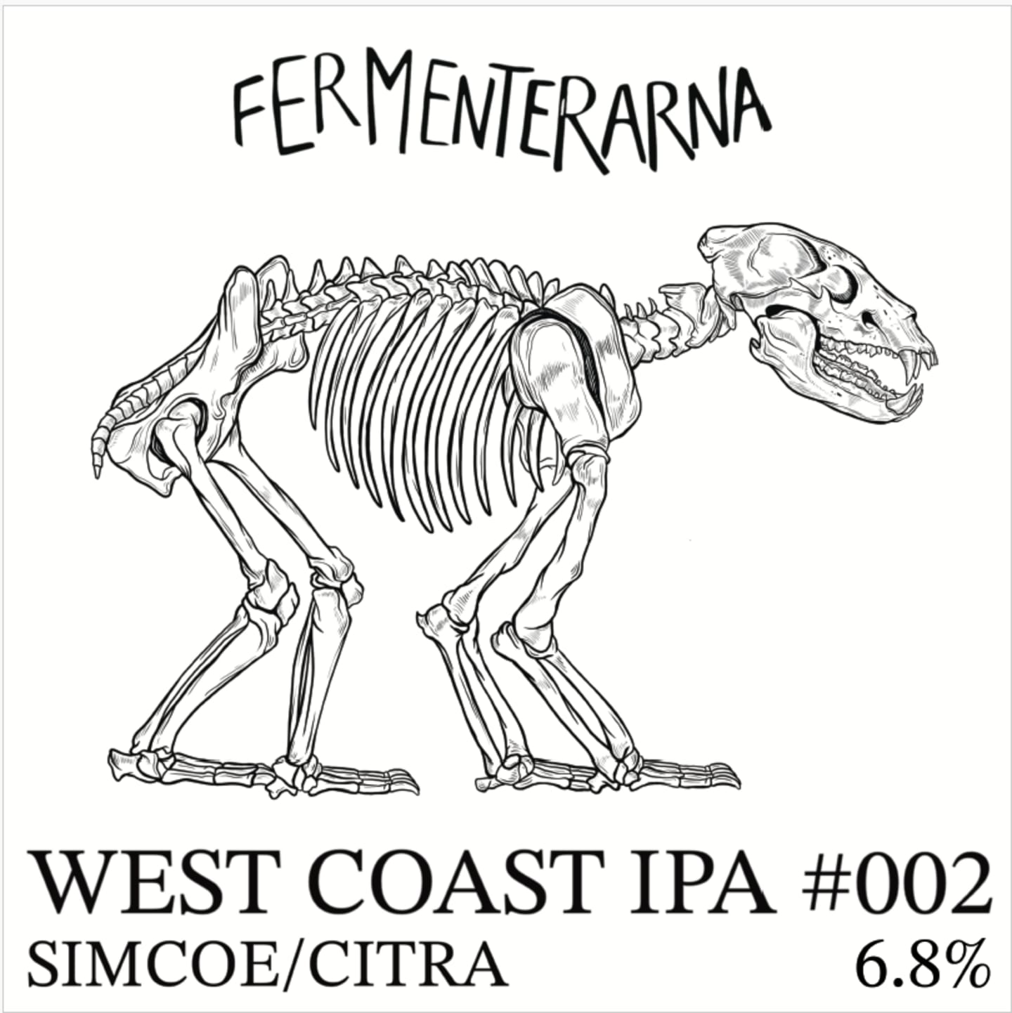 Fermenterarna WC IPA #002 Simcoe/Citra Keykeg 30 L - Bild 1 av 1