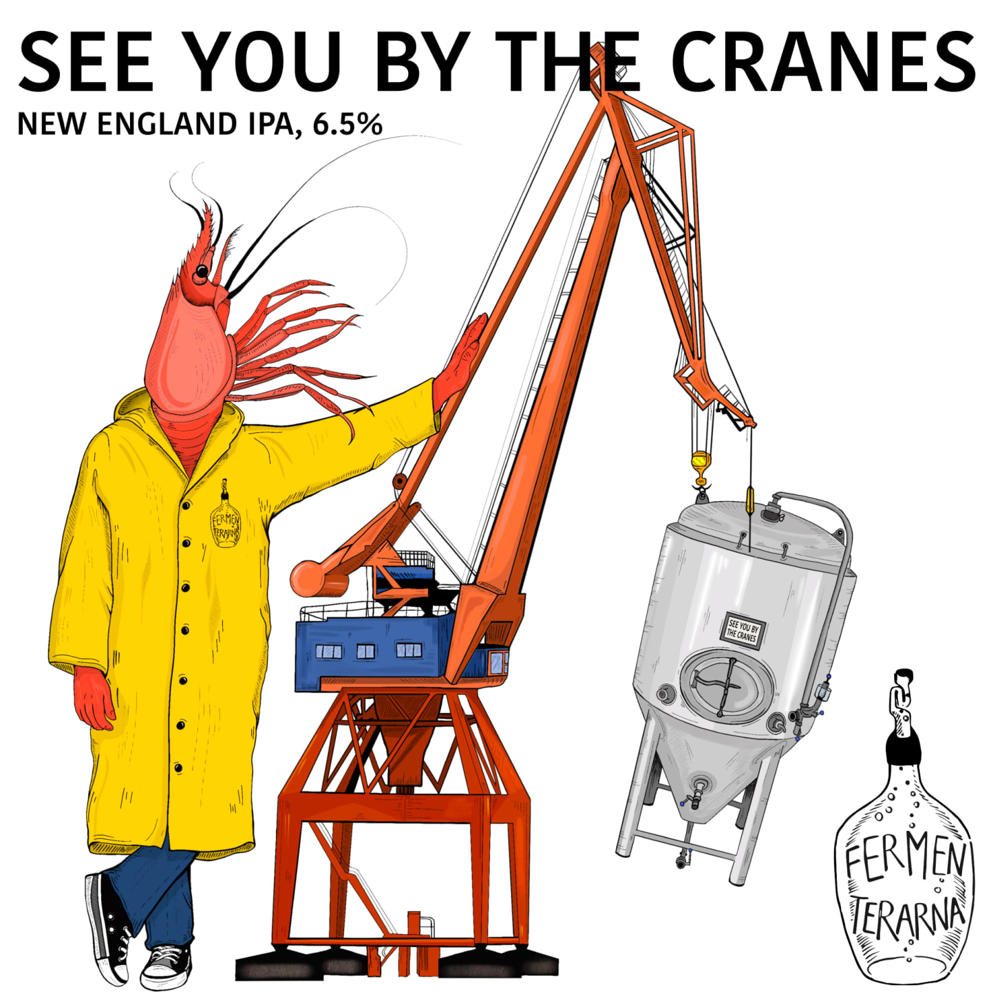 Fermenterarna See You by the Cranes Keykeg 30 liter - Bild 1 av 1