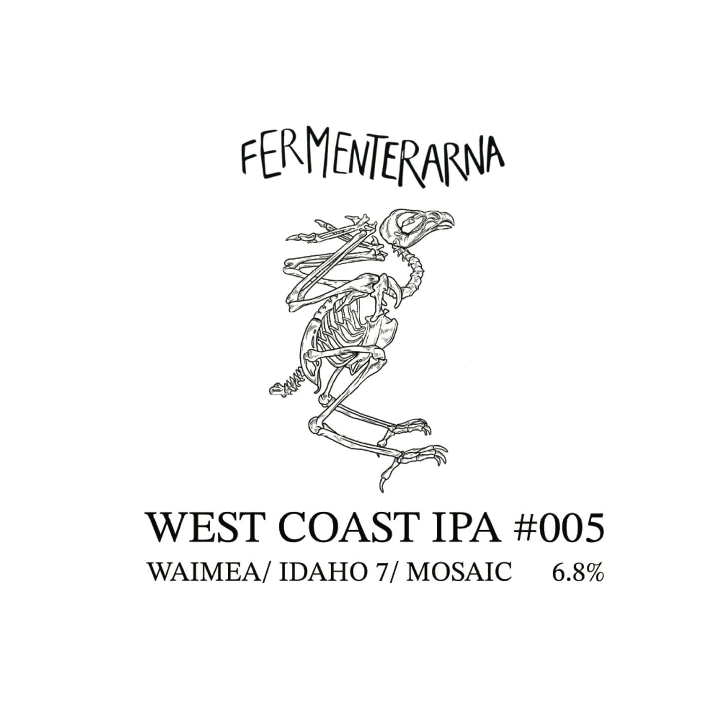 Fermenterarna WC IPA 005 Waimea/Idaho 7/Mosaic Keykeg 30 L - Bild 1 av 1