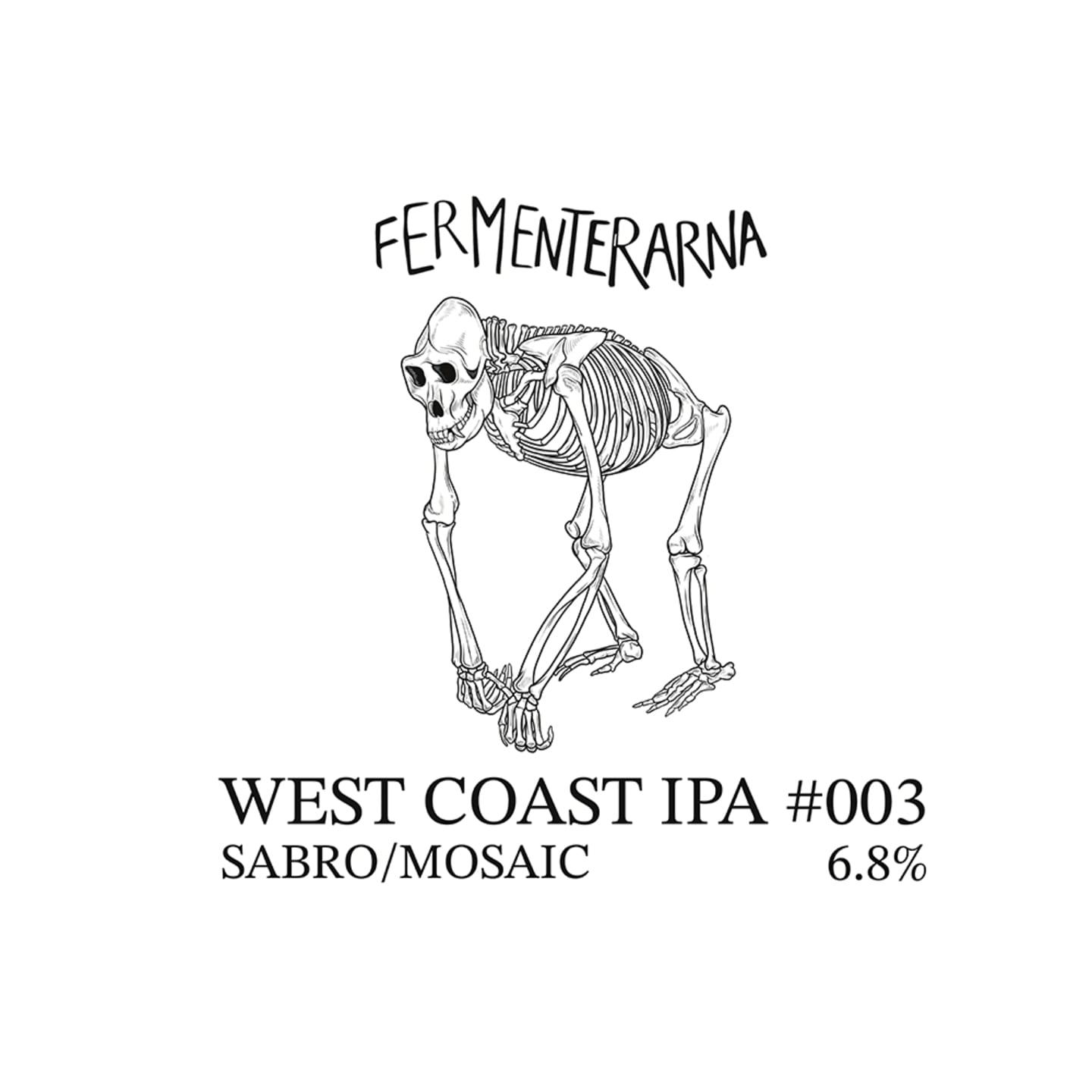 Fermenterarna WC IPA 003 Sabro/Mosaic Keykeg 30 liter - Bild 1 av 1