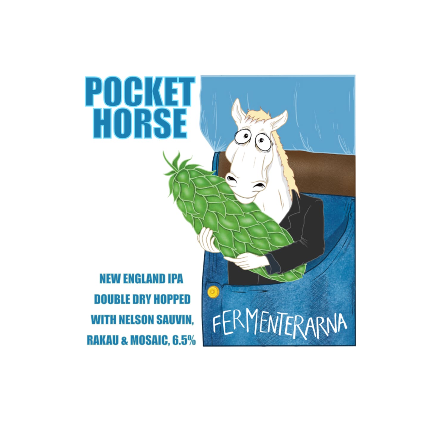 Fermenterarna Pocket Horse Keykeg 30 liter - Bild 1 av 1