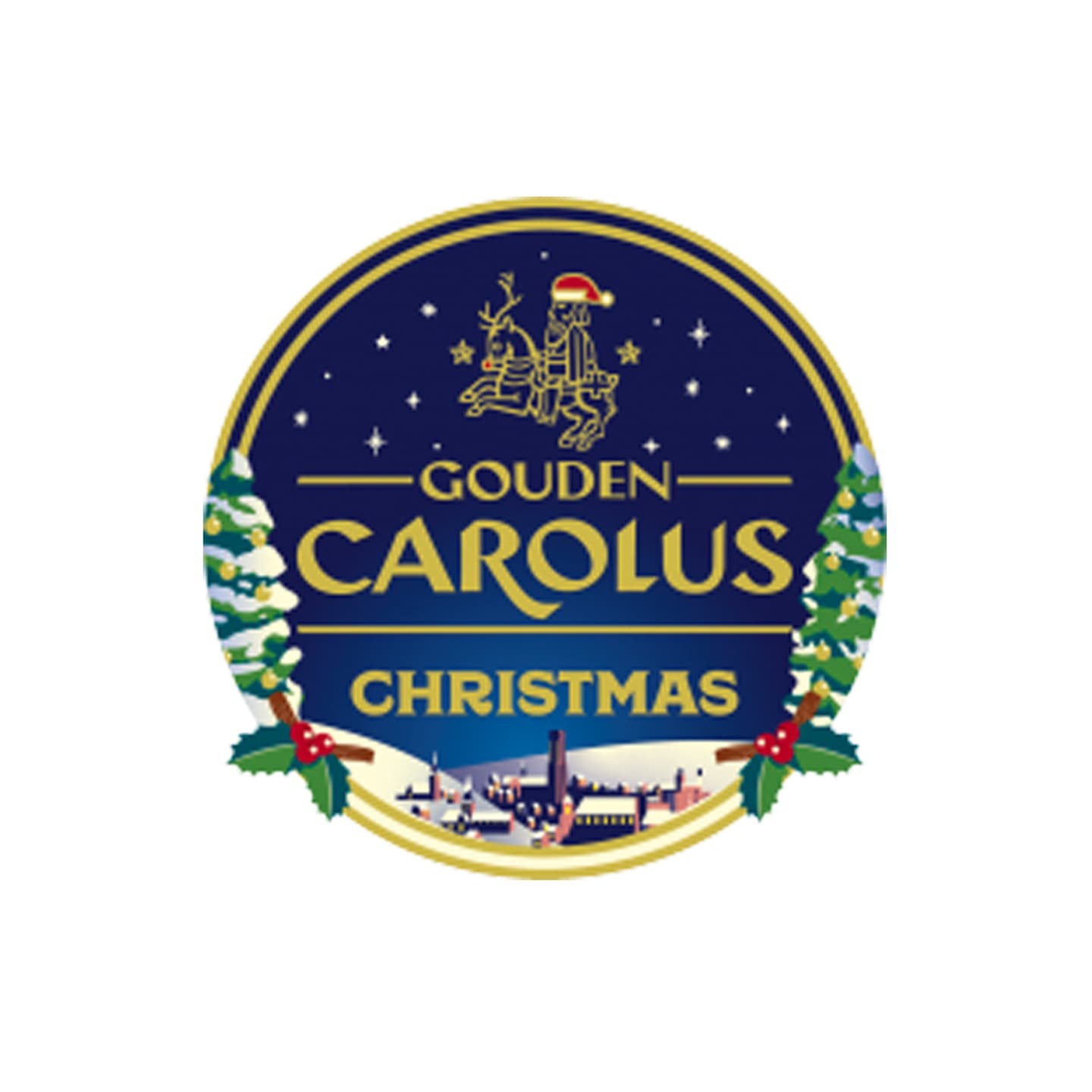 Gouden Carolus Christmas keykeg 20 liter - Bild 1 av 1