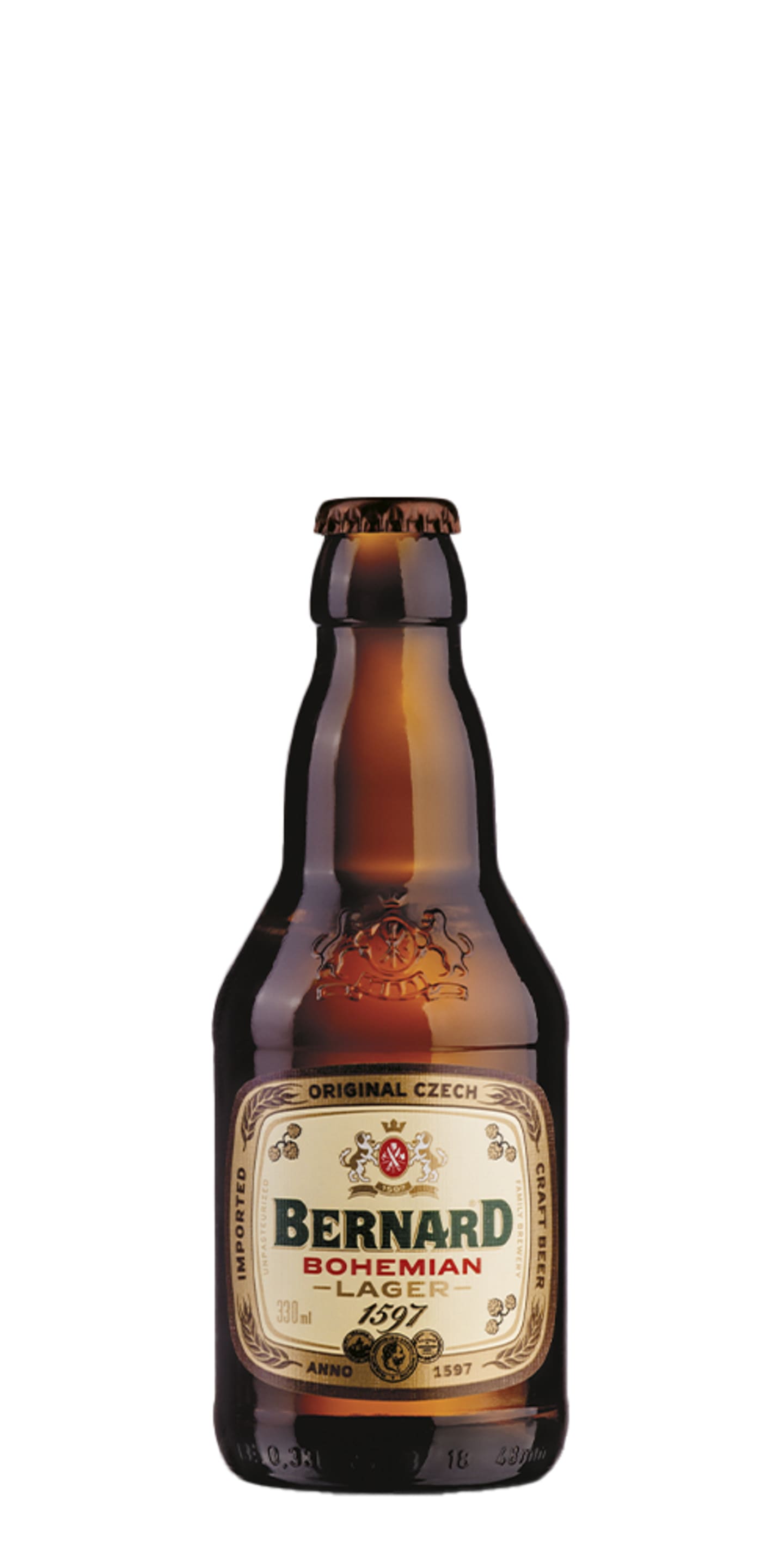 Bernard Bohemian Lager 4,9% 33 cl