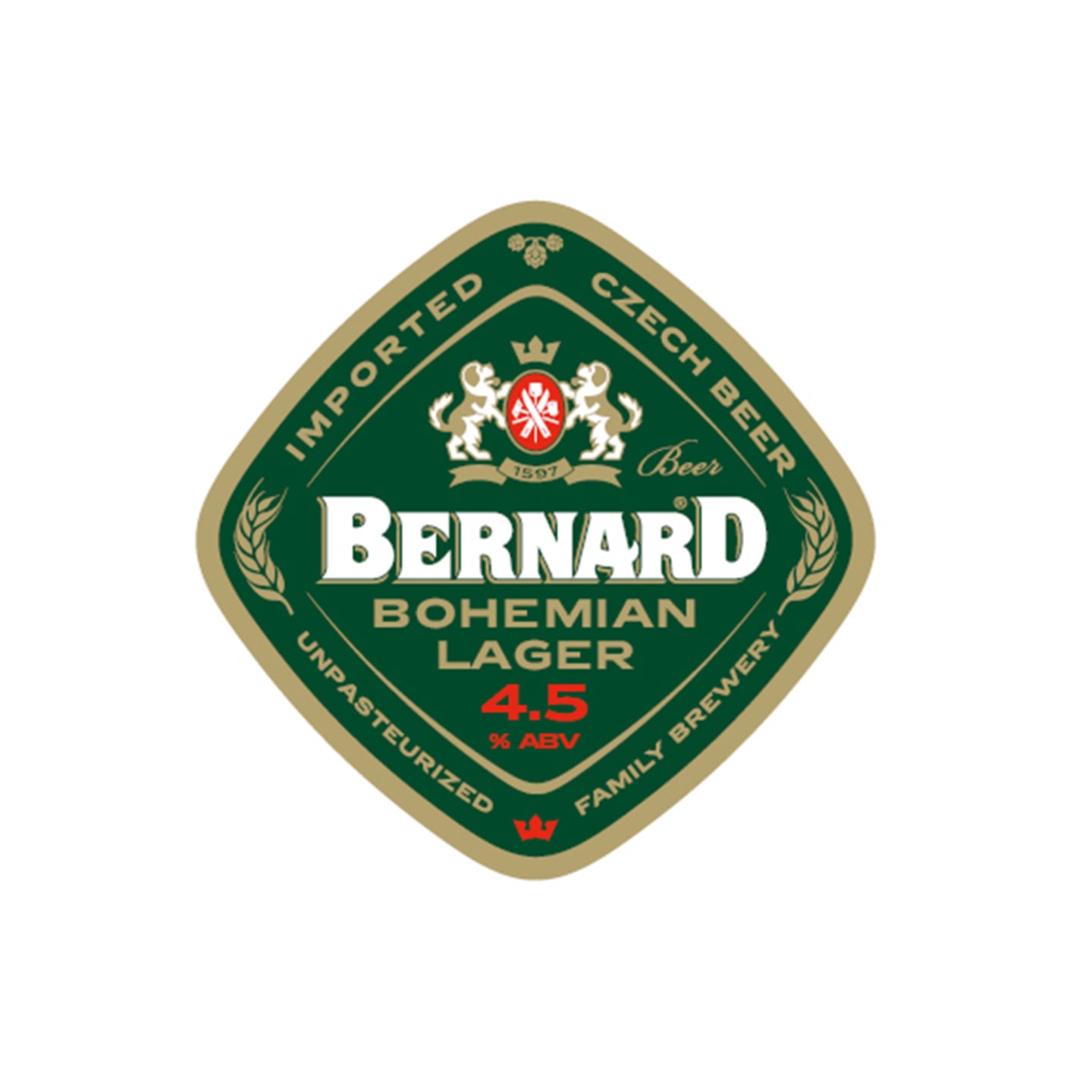 Bernard Bohemian Lager Fat 30 L