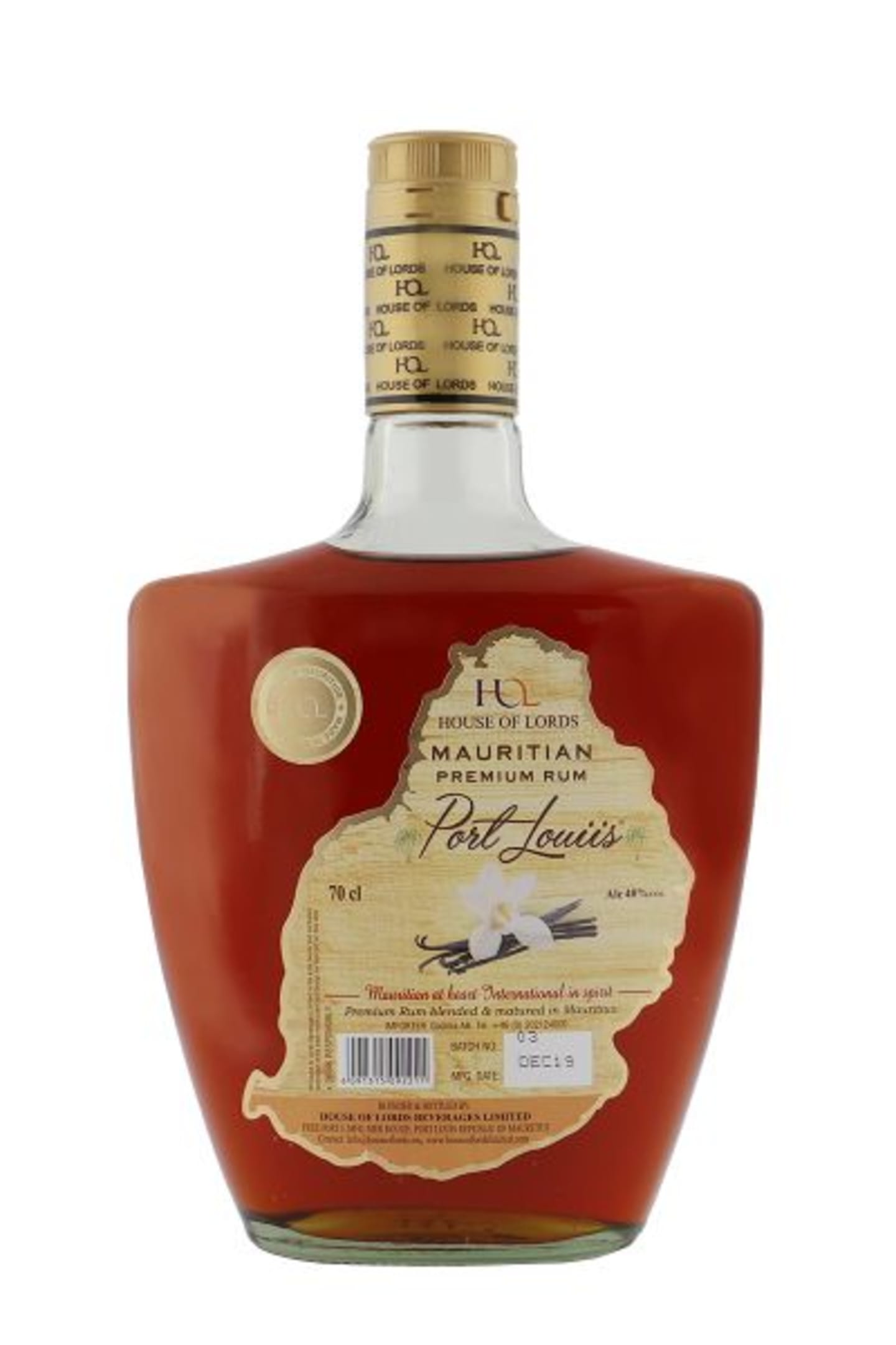 Port Louiis Mauritian Premium Rum 700 ml