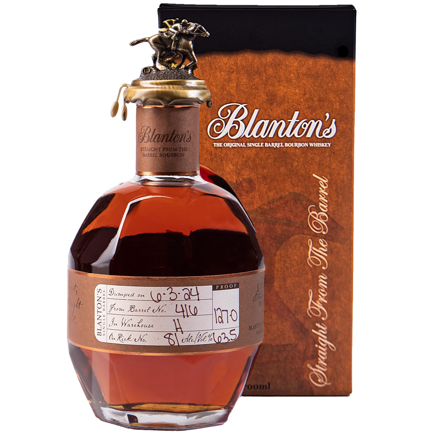 Blantons Straight from the Barrel
