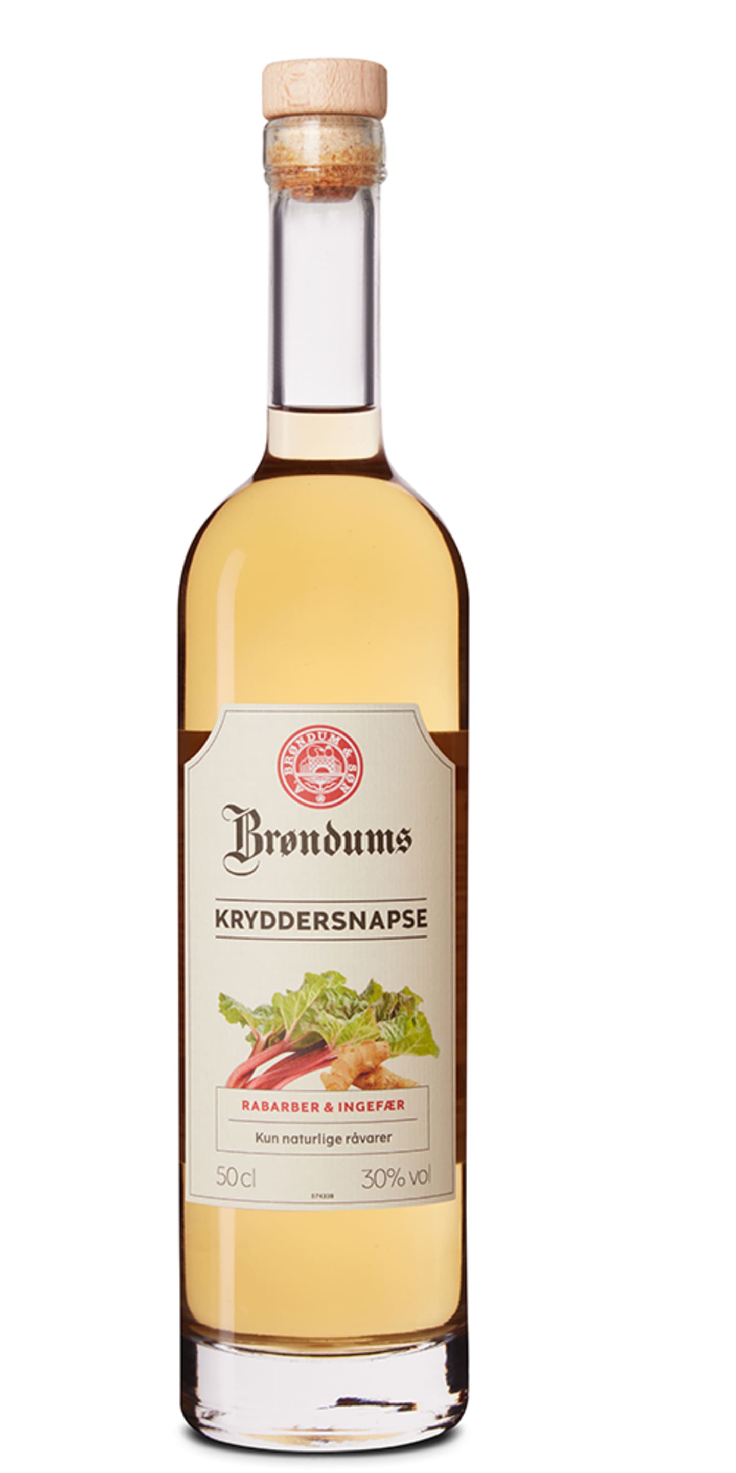 Brøndums Kryddersnaps Rhubarb/Ginger