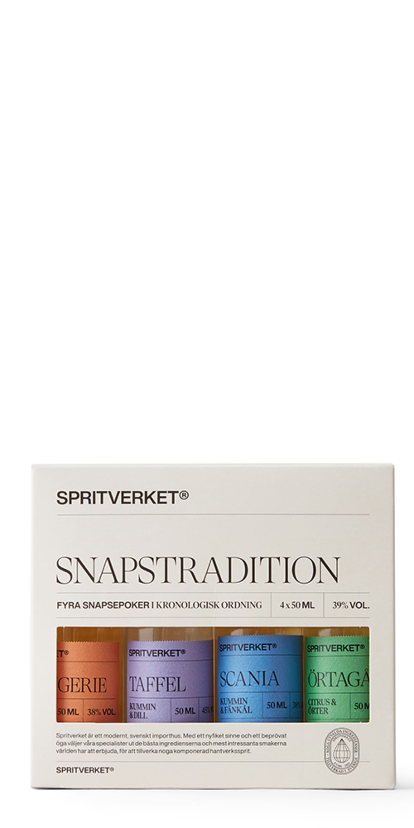Spritverket Snapstradition 4 x 5 cl