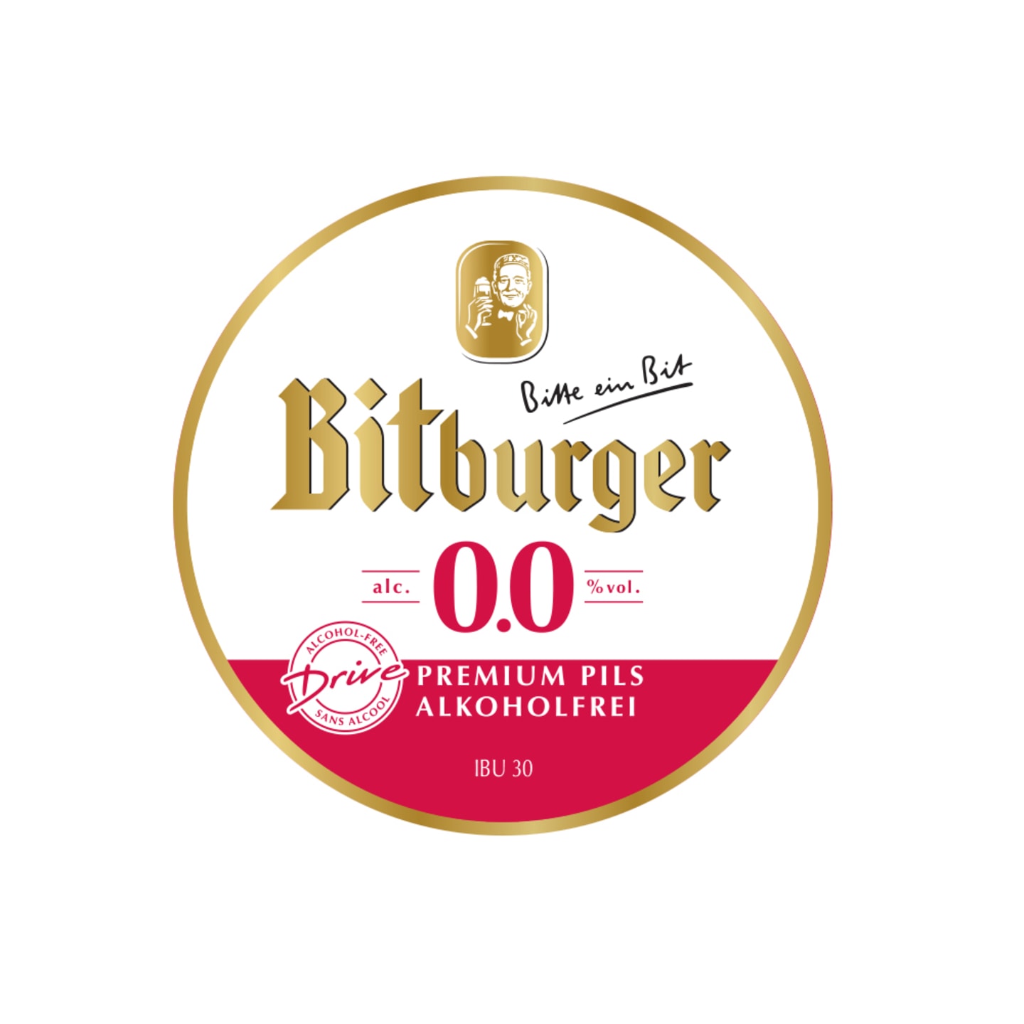 Bitburger Drive 0,0% Fat 15 L