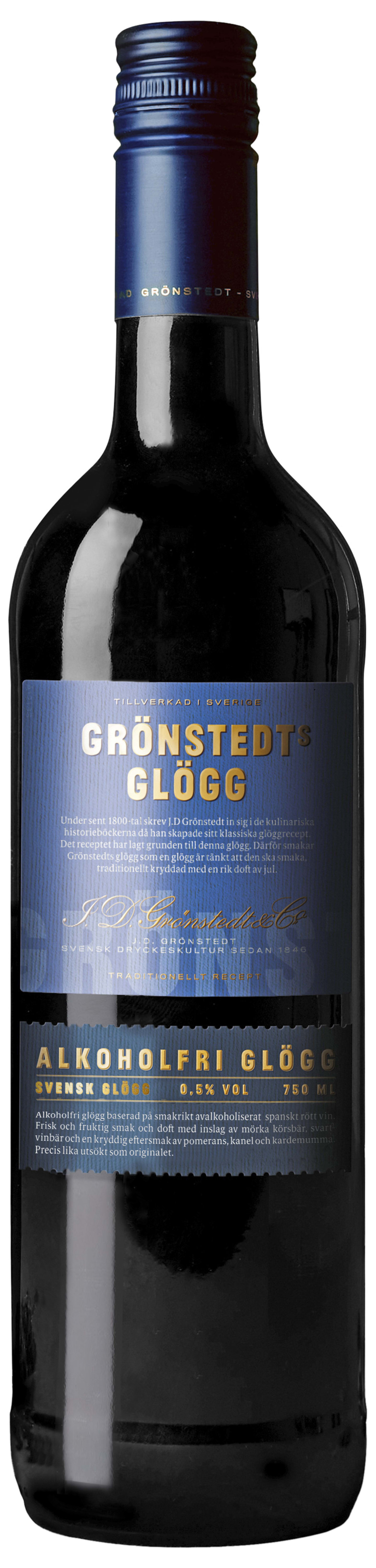 Grönstedts Glögg Alkoholfri