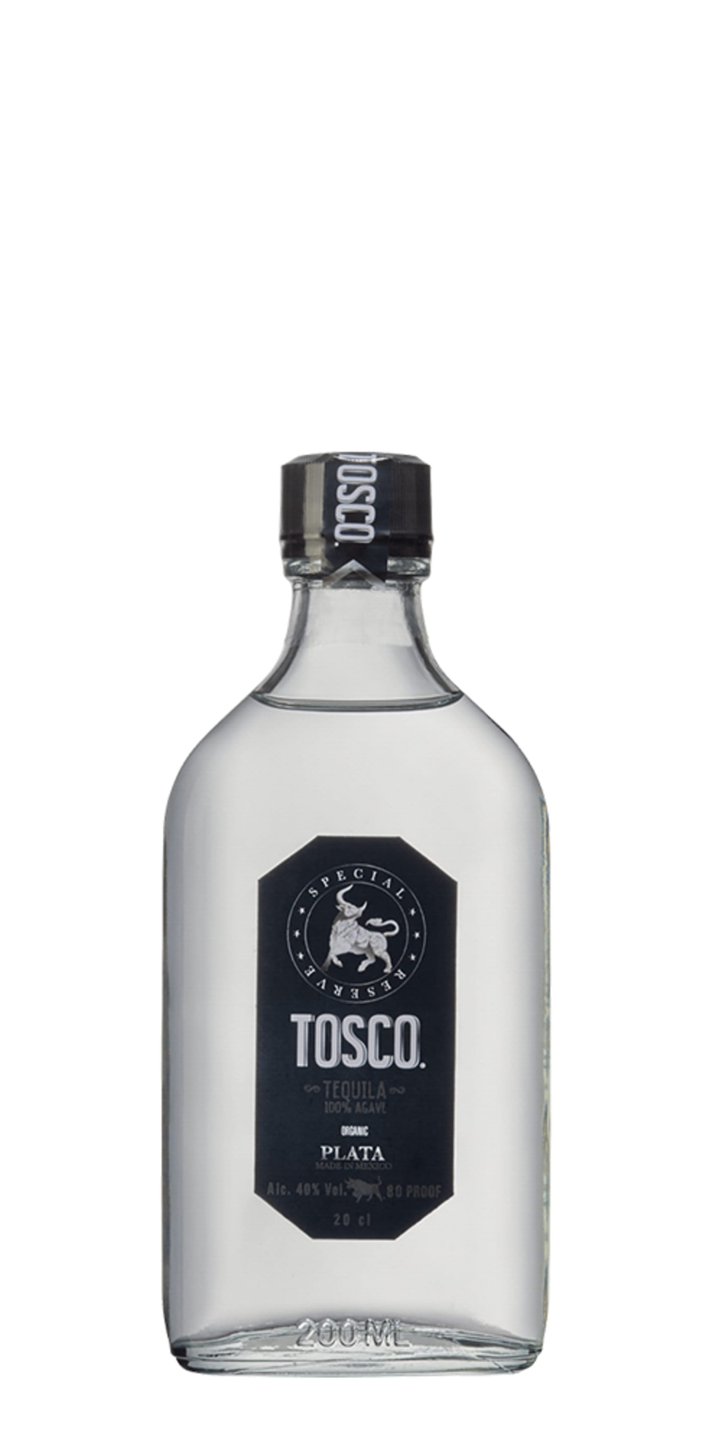 Don Roberto Tosco Tequila Organic Plata 20 cl