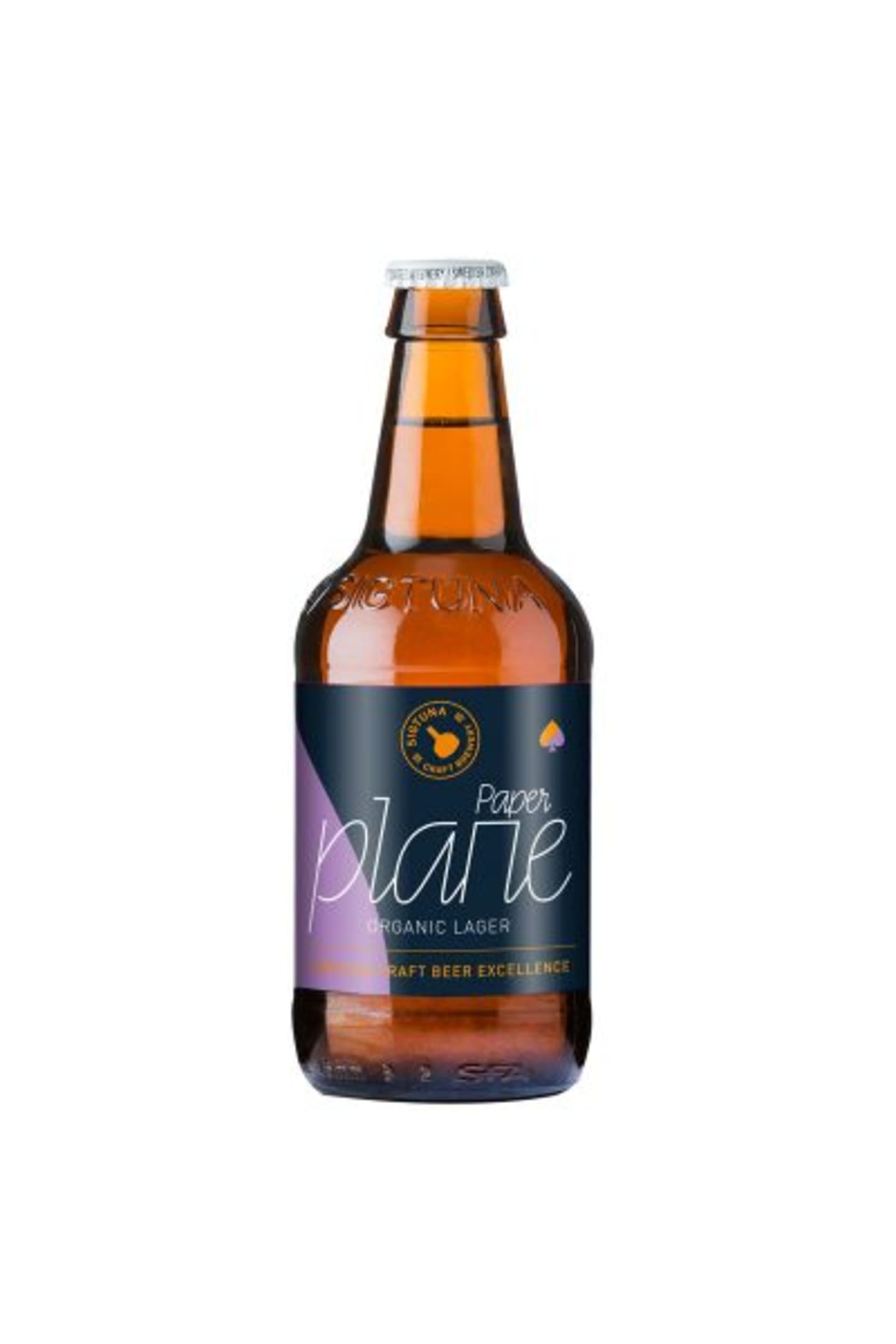 Sigtuna Paper Plane Organic Lager
