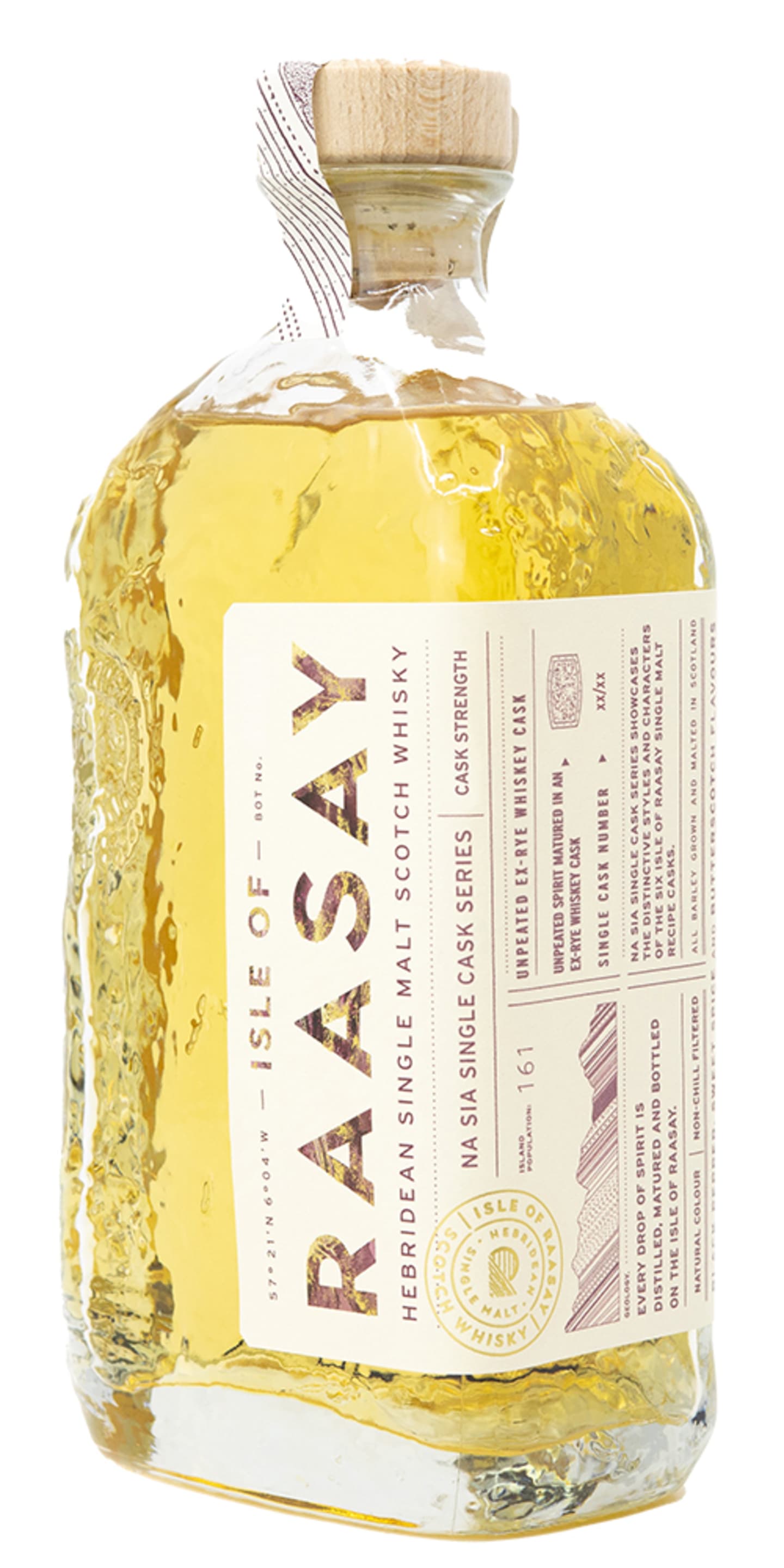Isle of Raasay Single Cask Unpeated Rye - Bild 1 av 1