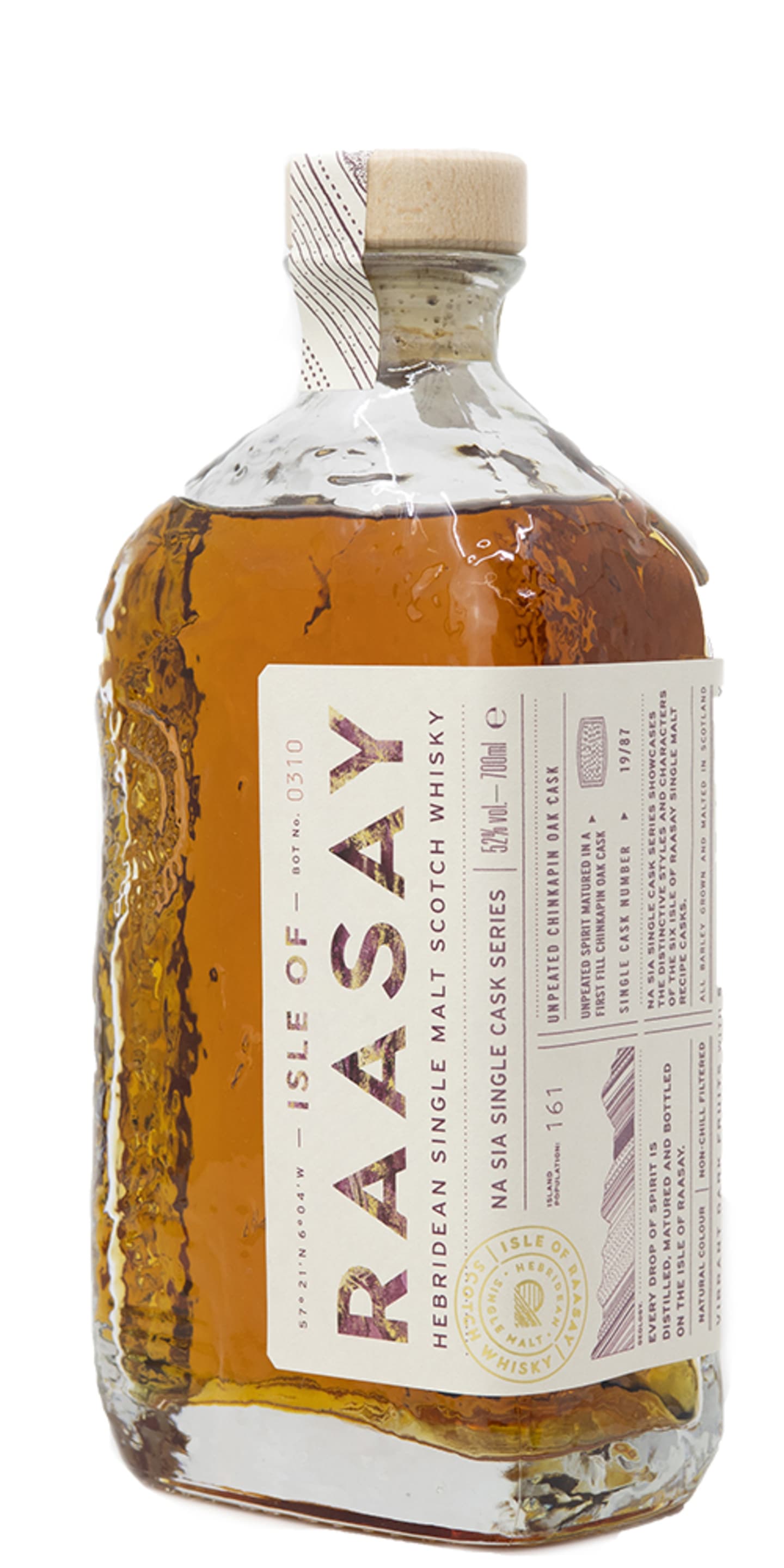 Isle of Raasay Singel Cask Unpeated Chinkapin - Bild 1 av 1