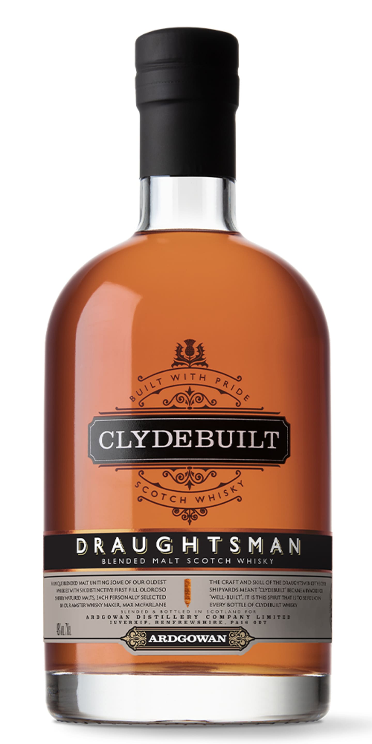 Clydebuilt Draughtsman Blended Malt Whisky - Bild 1 av 1