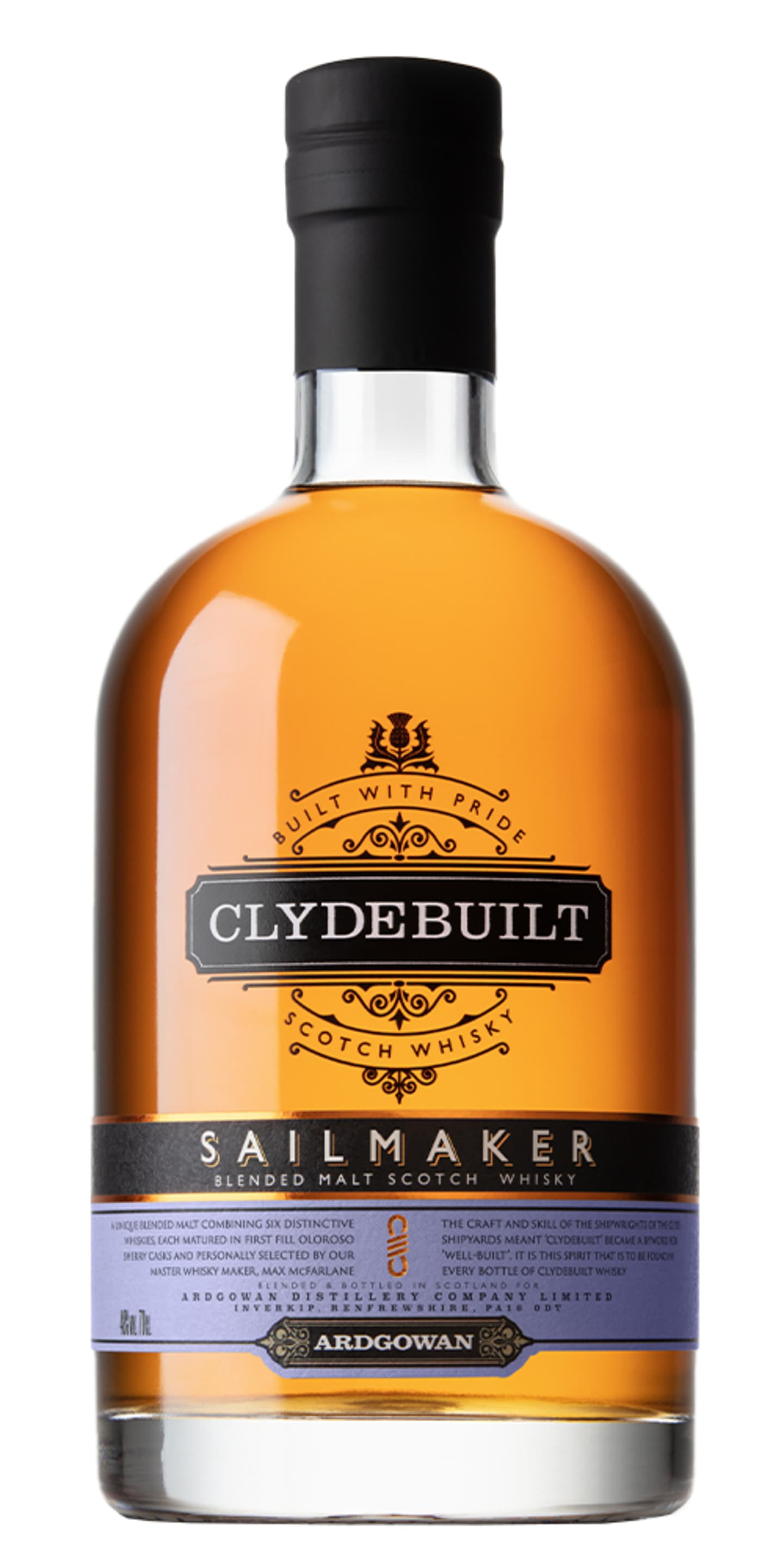 Clydebuilt Sailmaker Blended Malt Whisky - Bild 1 av 1