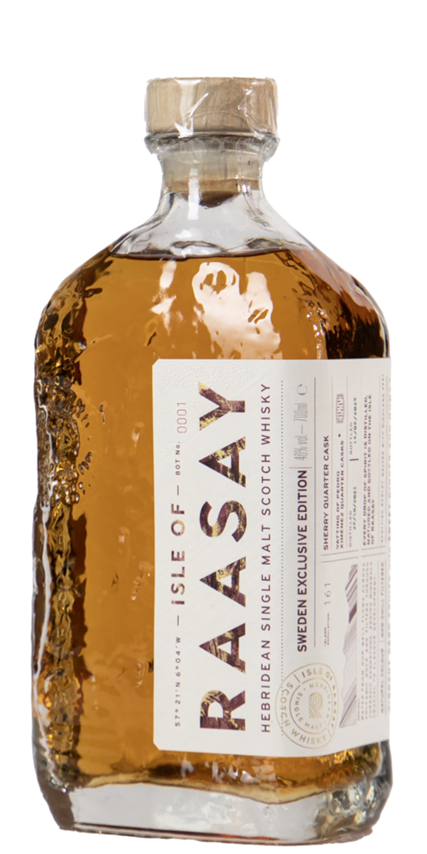 Isle of Raasay Pedro Ximenez Sweden Exclusive Release - Whisky