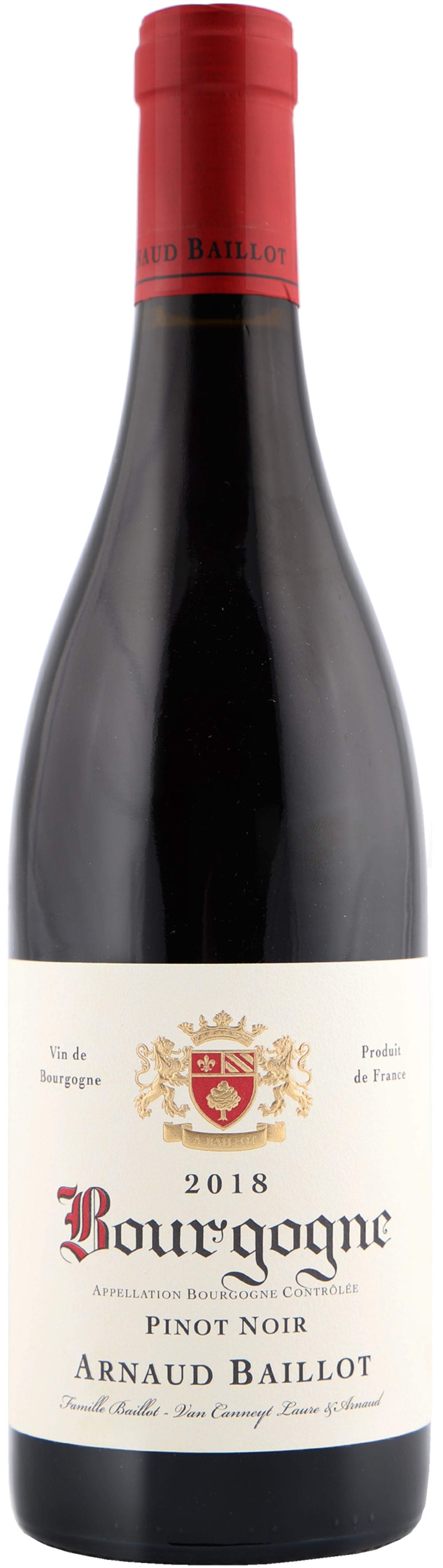 Arnaud Baillot Bourgogne Pinot Noir - Bild 1 av 1
