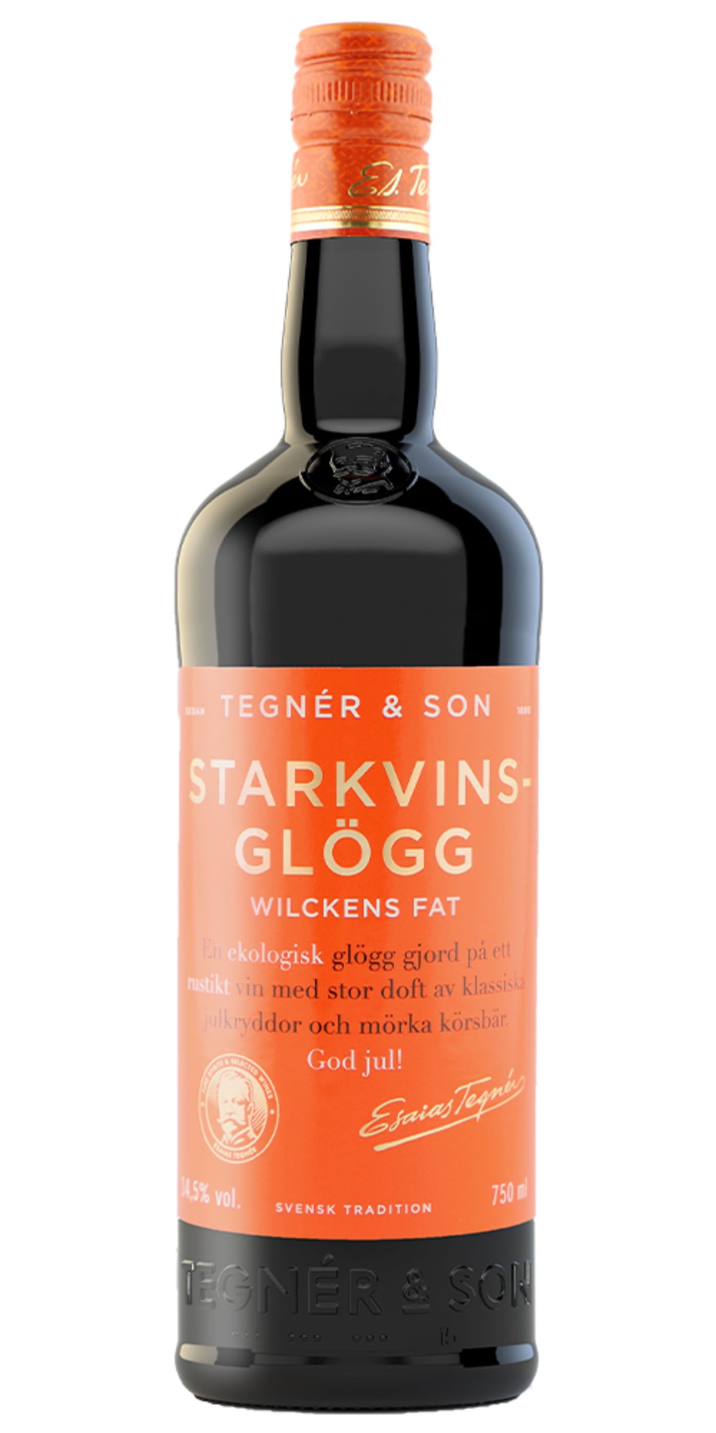 Tegnér & Son Wilckens Fat Eko Starkvinsglögg fl. 75 cl - Bild 1 av 1