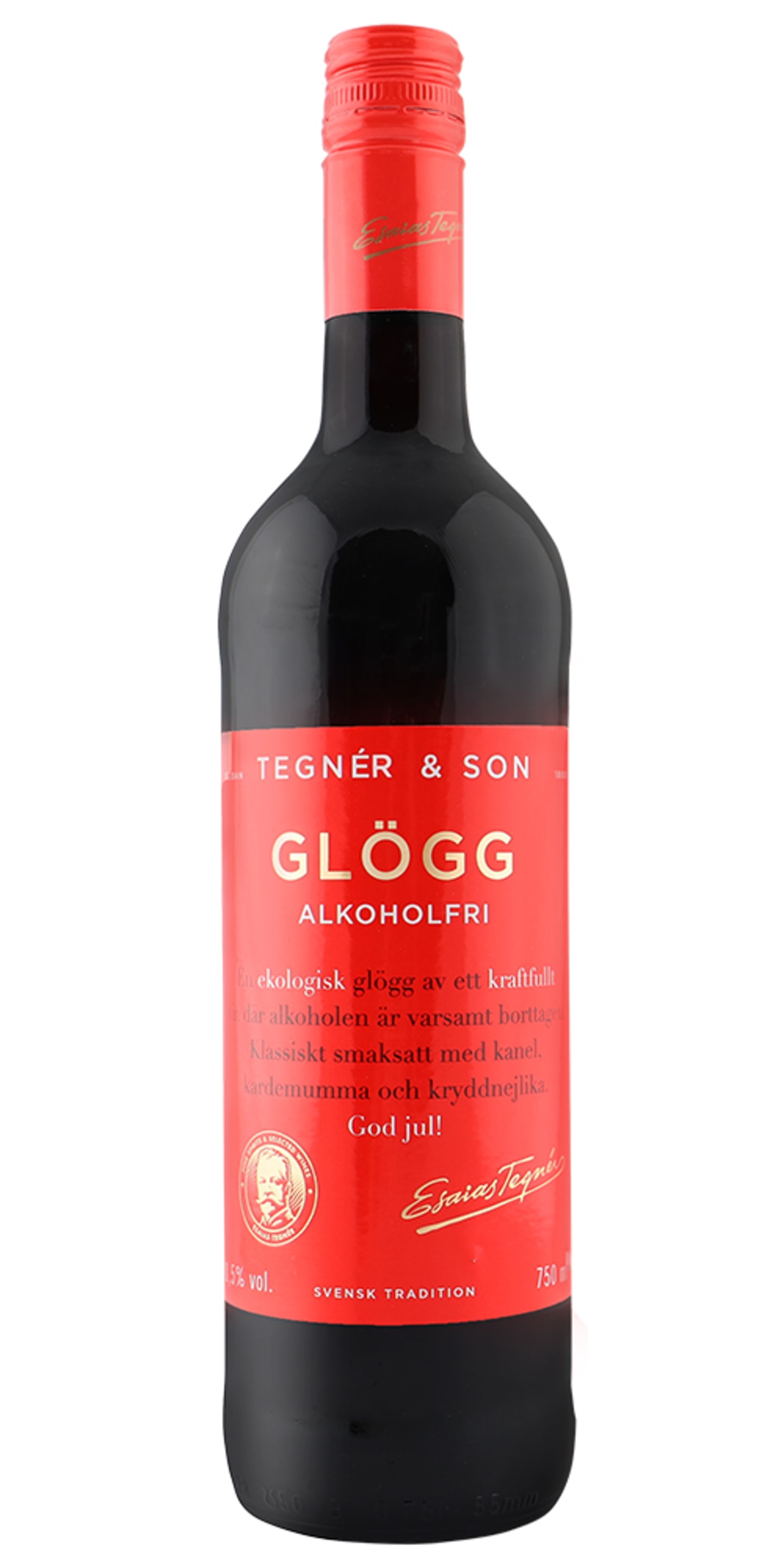 Tegnér & Son Ekologisk Alkoholfri Glögg fl. 75 cl 2020 - Bild 1 av 1