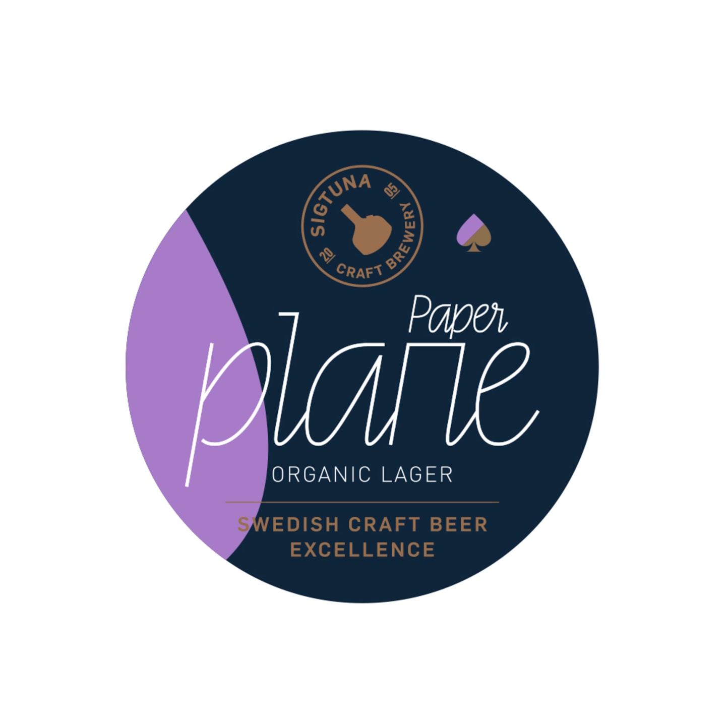Sigtuna Paper Plane Lager Organic Fat 30 L - Bild 1 av 1