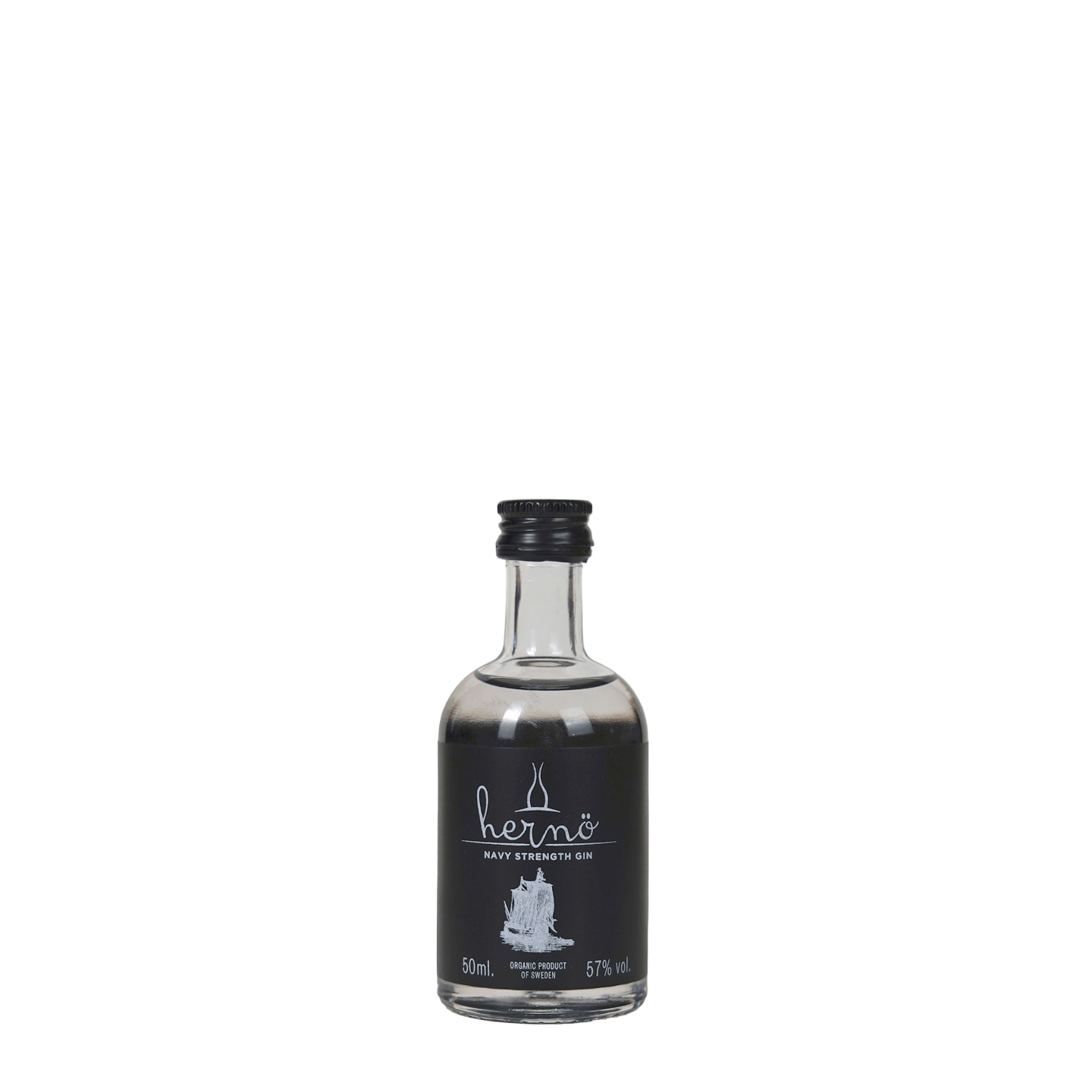 Hernö Navy Strength Gin EKO fl. 50 mlx54 st