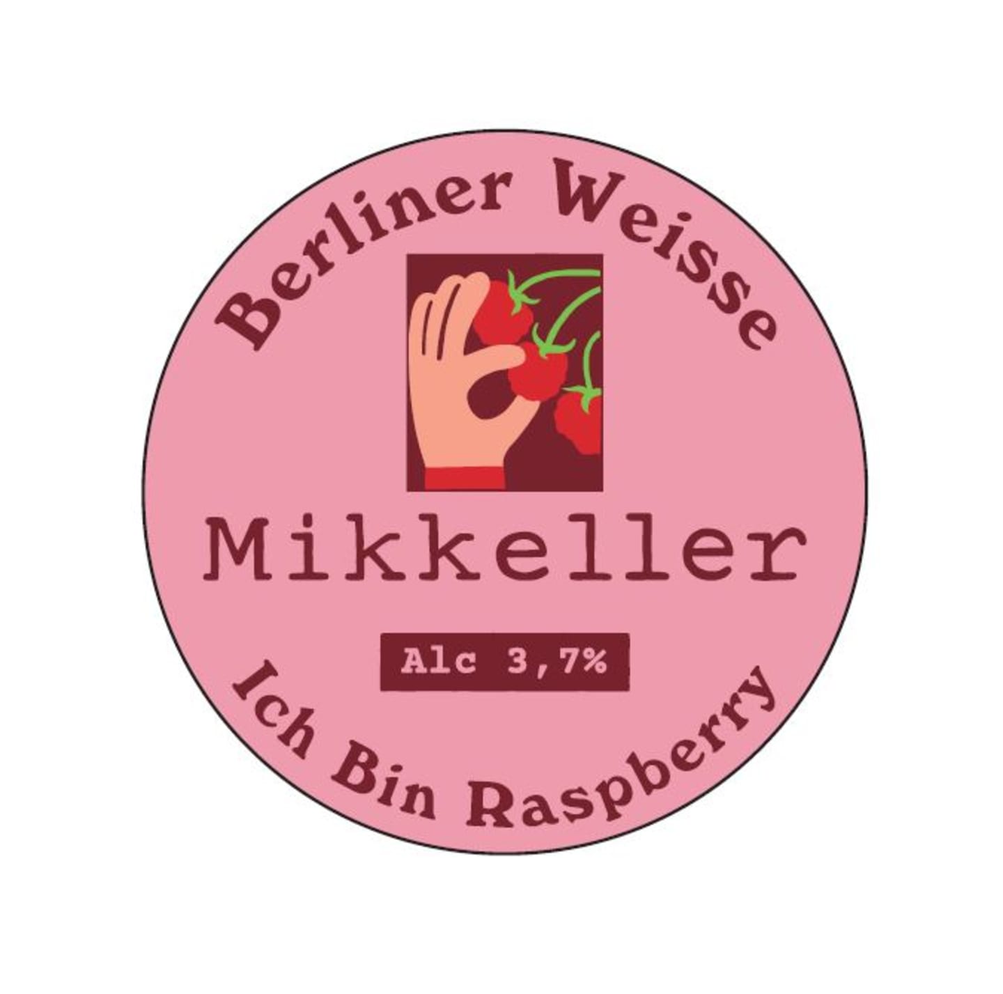 Mikkeller Hallo Ich Bin Raspberry Berliner Keykeg 30 L - Bild 1 av 1