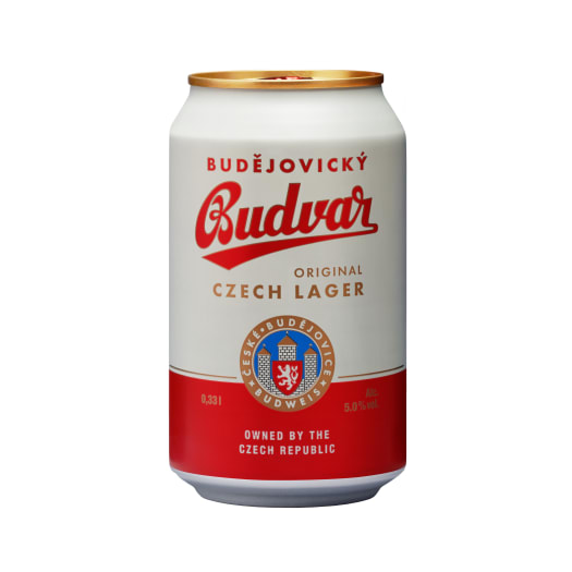 Budvar Budejovicky Original Czech Lager 33 cl