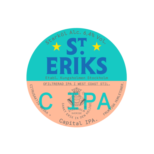 S:t Eriks Capital IPA Fat 30 L