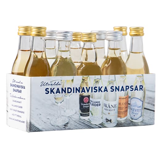 Skandinaviska Snapsar Mixpack 10 x 5 cl