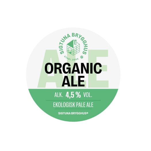 Sigtuna Organic Ale Fat 30 liter