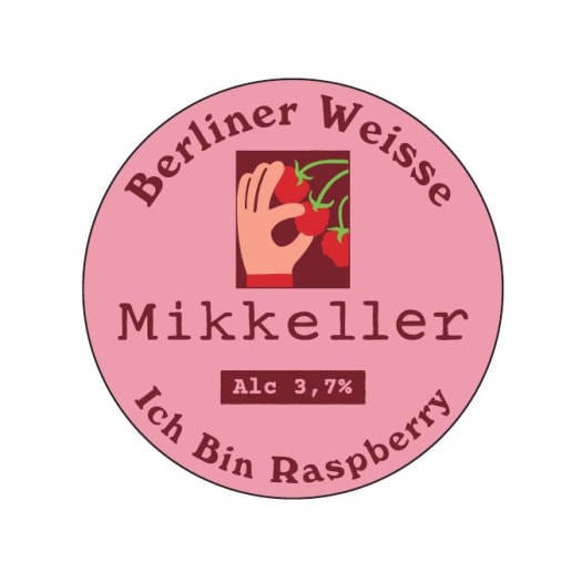 Mikkeller Hallo Ich Bin Raspberry Berliner Keykeg 30 liter