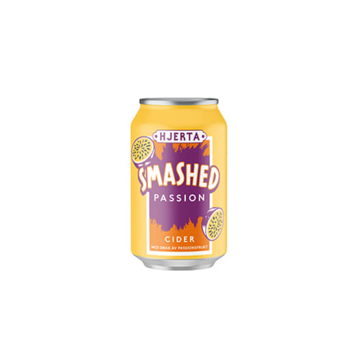 Hjerta Smashed Passionfruit Cider