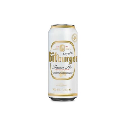 Bitburger Premium Beer burk 4,8% 50 cl
